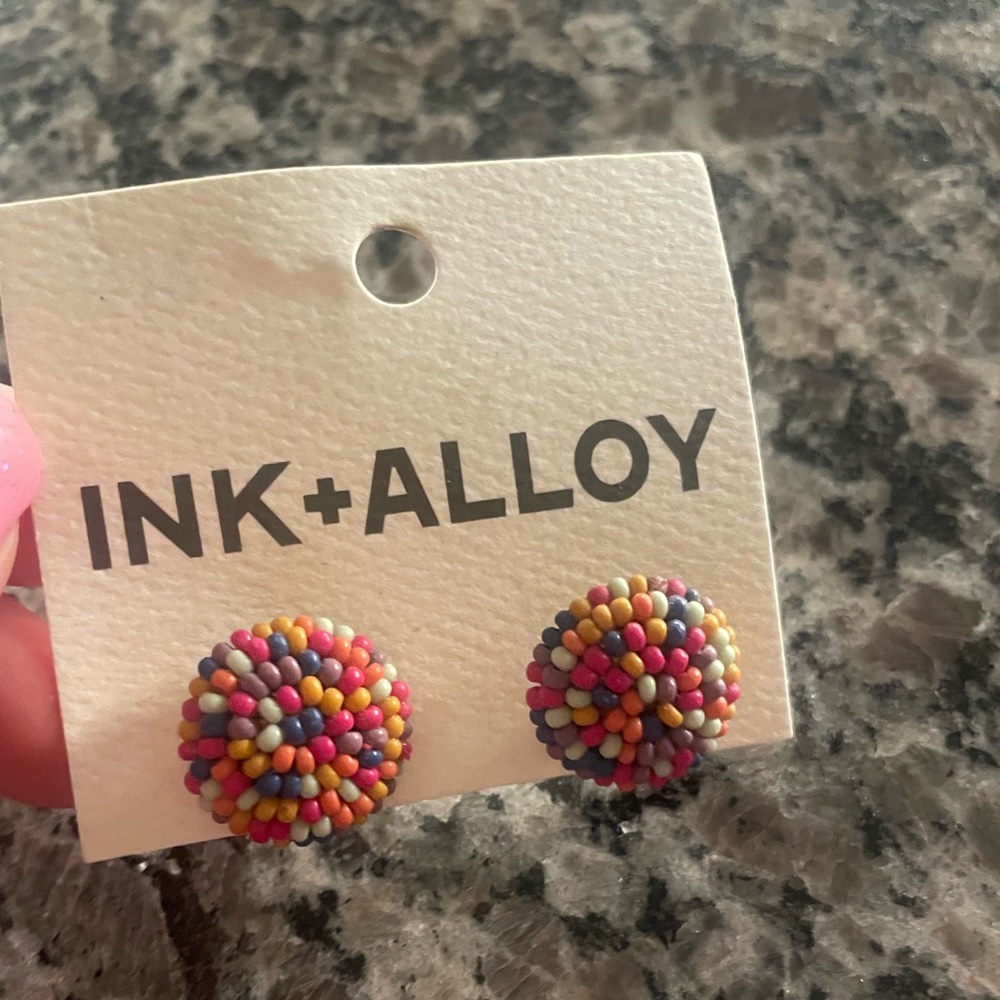 Ink +ALLOY EARRINGS